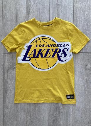 Яскрава дитяча футболка nba los angeles lakers primark на 9-10 років зріст 140 см жовта тішка тишка