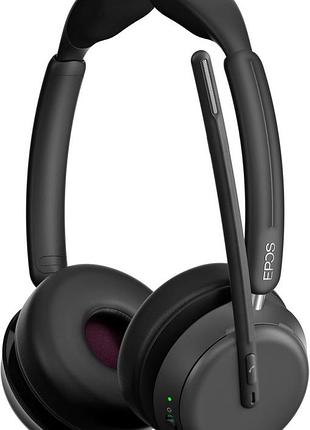Якісна bluetooth гарнітура epos impact 1060 двостороння офісна гарнітура, навушники з мікрофоном