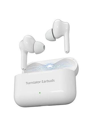 Беспроводные наушники переводчики translator earbuds tws ai voice m6 с переводом в реальном времени