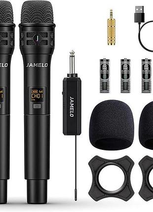 Бездротова система мікрофонів jamelo the wireless masterpiece m02852bk два бездротові мікрофони