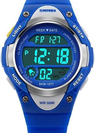 Дитячий функціональний цифровий годинник wr 50m skmei kids watch дитячий водонепроникний електронний годинник
