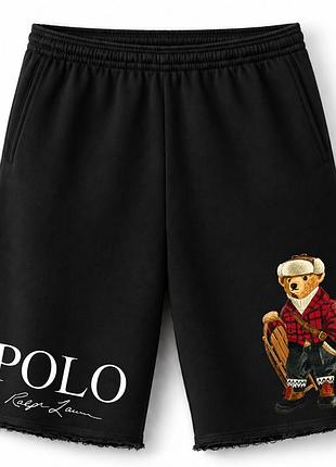 Чоловічі оверсайз шорти ralph lauren polo bear