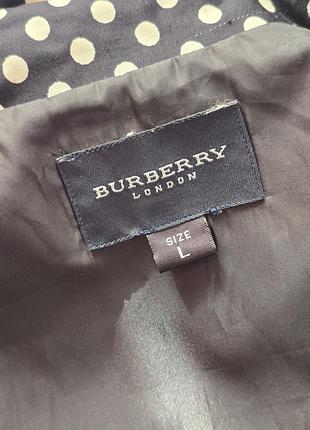 Трендовый плащ burberry в горох 2