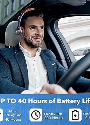 Bluetooth гарнітура для офісу mairdi wireless communication headset m891dbtvc гарнітура з мікрофоном 3
