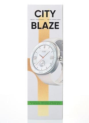 Часы smart watch dc "city blaze" белый 7