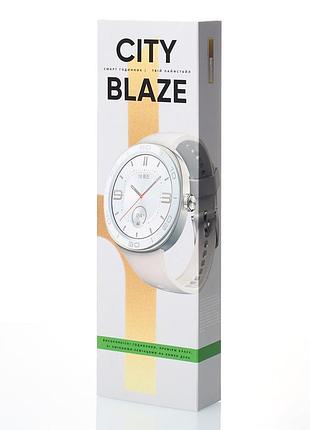 Часы smart watch dc "city blaze" белый 9