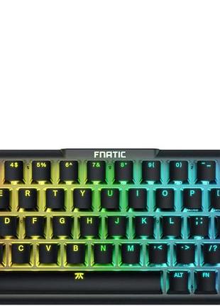 Fnatic streak65 компактная игровая механическая клавиатура с rgb подсветкой