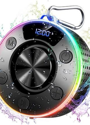 Портативна bluetooth 5.4 — колонка donerton t7c-led водонепроникна бездротова колонка