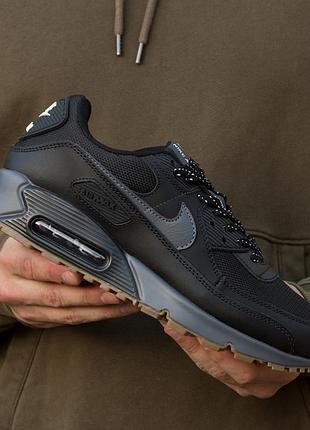 Nike air max 90 
black grey brown
