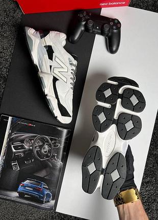 Чоловічі кросівки n*w b*lance 9060 white grey black 43