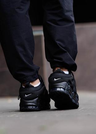 Кросівки чоловічі nike air more uptempo low black 6