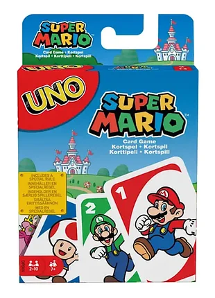 Настольная игра карты uno уно марио mario