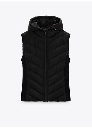 Жилетка стеганая eur xl zara