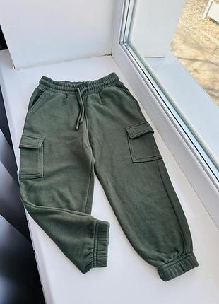 Дитячі штани на флісі h&m 10