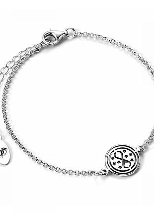Браслет 925 проби harry potter bracelet жіночий браслет у стилі гаррі поттера зі срібним покриттям