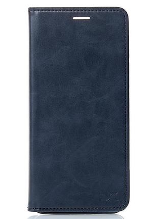 Чохол-книга dc elegant для xiaomi redmi 12c темно-синій