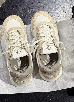 Шкіряні кросівки converse 3