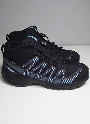 Черевики трекінгові salomon xa pro v8 mid cswp 475738 black/sky 37 р. оригінал