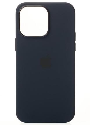 Силіконовий чохол origcase "colors" with magsafe для iphone 14 pro max midnight