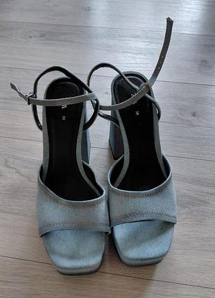 Босоножки zara 💙 2