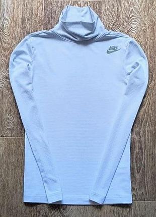 Белое женское спортивное компрессионное термо nike pro combat sportswear размер s