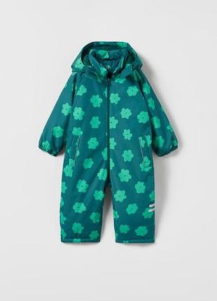 Комбинезон зимовий для дівчинки zara, 74 cm