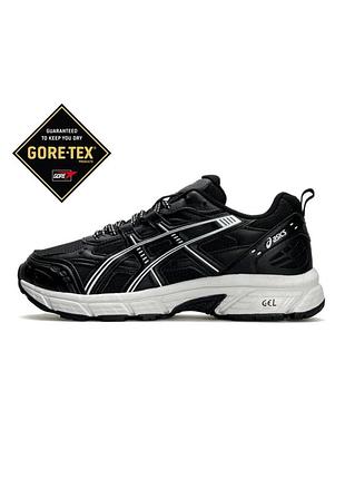 Asics gel-nunobiki gtx black white 45
