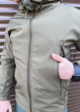 Куртка soft shell esdy olive (олива) 6