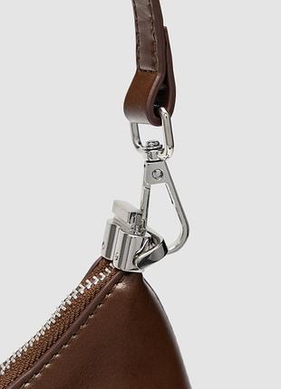 🤍 sienna bag brown/silver 27 х 12 х 6 см 3