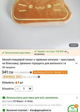 Пенал кіт охайний 4