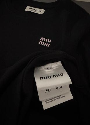 Боди -лонг база miu miu коттон 8