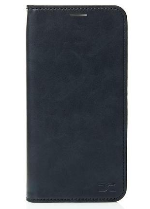 Чохол-книга dc elegant для xiaomi poco f5 темно-синій