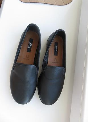 Шкіряні мокасини marks and spencer 3