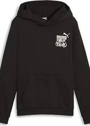Худи puma ess+ mid 90s hoodie fl b 681877-01 129-140 см