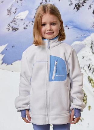 Дитяча флісова кофта high experience white