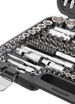 Набор инструмента 1/2",1/4",3/8" 156 шт с битами profi storm intertool 8
