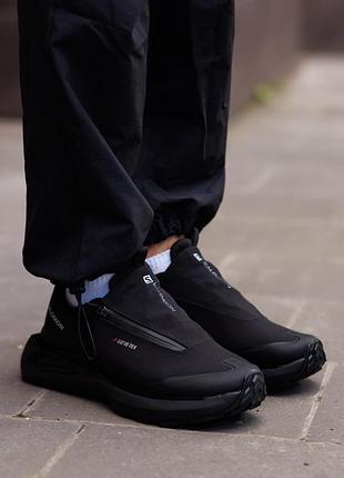 Кросівки salomon odyssey elmt gore-tex black white