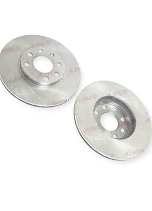 Диск гальмівний opel astra g (1998-2010) передній (256mmx24mm) abe