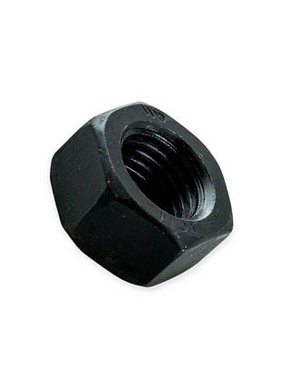 Гайка м27 10кл черна шаг 3,0 metalvis