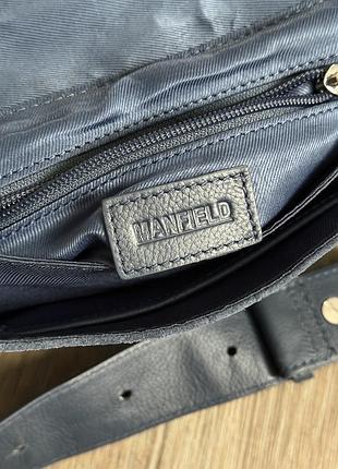 Сумка manfield шкіра/замша 8