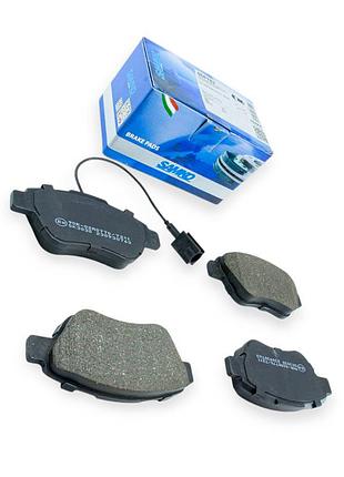 Колодки тормозные fiat doblo, stilo, citroen nemo, peugeot bipper (2001-) передние samko