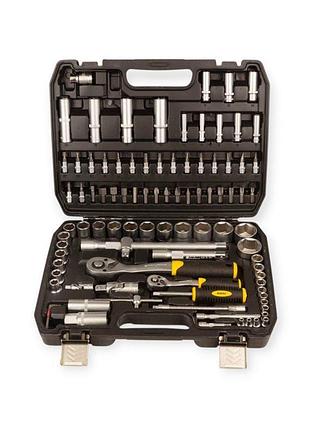 Набор инструмента 1/2",1/4" 94 шт с битами sigma 4