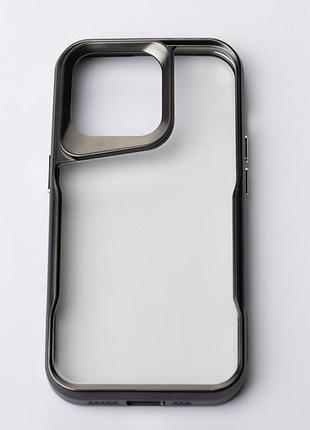 Пластиковий чохол newzone для iphone 15 pro max чорний