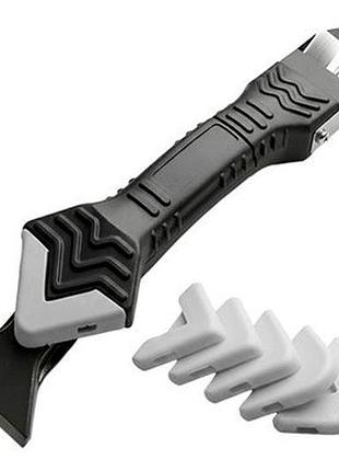 Шпатель-скребок для герметика intertool 3 x 6 x 10 x 13 x 17r 3в1 (kt-2002)