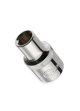 Головка торцевая шестигранная 3/8" 18 мм crv intertool