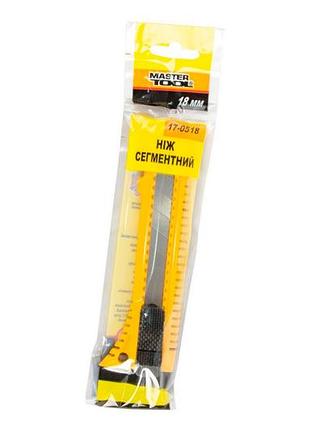 Нож mastertool 18 мм (17-0518) 2