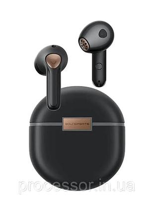 Беспроводные мощные наушники tws с игровым режимом soundpeats air4 bluetooth 5.3 с шумоподавлением anc