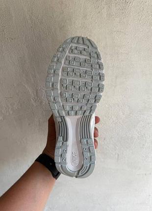 Кросівки nike p-6000 white grey 8