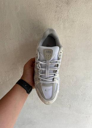 Кросівки nike p-6000 white grey 7