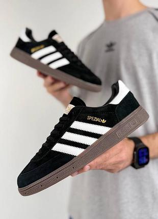 Мужские кроссовки adidas handball spezial m black white